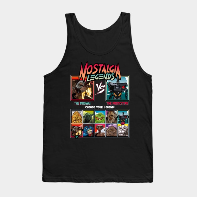 Nostalgia Legends - 80s Movies Tank Top by RetroReview